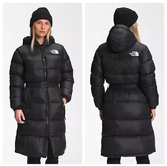 The North Face Jackets \u0026 Coats | The North Face Nuptse Belted Long Parka in TNF Black | Color: Black | Size: XXL | Pm-03047864's Closet